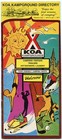 Koa Kampground Directory - Booklet - 12 1 1970 To 4 1 1971 - Camping