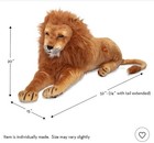 Melissa   Doug Giant Jumbo Lion Stuffed Wild Animal Large Kids Toy Plush 74   