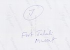 A46 A4647 Fort Jalali Muscat Oman Historic Fortress Castle Landmark Gulf