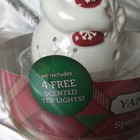 Yankee Candle Snowman Luminary Tea Light Holder Gift Set