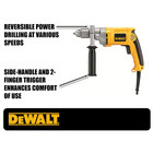 Dewalt 7 8 Amp Corded 1 2 In Variable Speed Reversing Drill