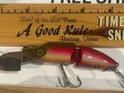 Rare Vintage Heddon Deep Jointed River Runt Spook Sinker D 9430-rb  Box insert