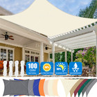 Waterproof Shade Sail Patio Awning Outdoor Garden Pool Sun Canopy Shelter Cover