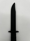 Cold Steel Rubber Training Knife Black Practice Dagger Self Defense Martial Art