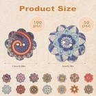 150 Pcs Mixed Pattern Vintage Wood Buttons  Vintage Buttons With 2 Holes