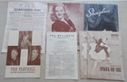 Lot 25 Vintage 1940s New York Paper Ephemera Theatre Programs Souvenir Pamphlets