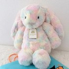 Jellycat Luxe Bunny Lazulia Plush Toy Rainbow Rabbit With Dust Bag Nwt