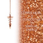 Copper Coil Dowsing Pendulum Spiritual Meditation Chakra Divining Ghost Hunting
