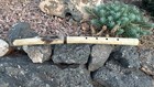 Native American Style Flute - Hopi Replica Yucca Stalk Rim Blown Flute - A3