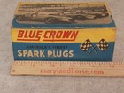 Vintage Box Blue Crown Spark Plugs Racing Team Indianapolis 500 M4 M13x X-citer