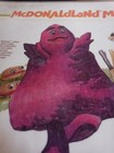 Vtg 1970 s Mcdonalds Character Place Mats Ronald   Grimace  8 