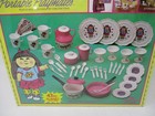 Vintage Cabbage Patch Kids Portable Playmates 47pc Tea Dish Playset Made Usa
