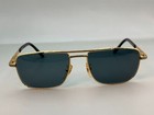 Vintage Police Sunglasses Mod 2232 Col  103 Gold Authentic Made In Italy Frames