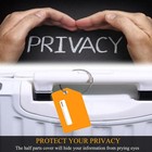 7 Pack Silicone Luggage Tag Baggage Handbag Travel Set Of 7  Multicolored 