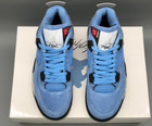 Jordan 4 Retro  university Blue  Men s Mid Top Basketball Shoes