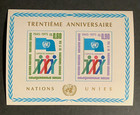 United Nations Geneva  1975-1976 Mnh Stamps Anniv  Mini Sheet Ung46-63 Fullsets