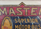 Antique 1924 Master Lubricants 9 25  X 10 5  Unused Decal By American Decal Co