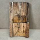 Antique Architectural Salvage Wood Carved Wooden Vintage Oak Leaf Floral Panel