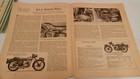 Vintage Original 1956 Bsa Dealer The Motor Cycle Road Test Bantam Major 150cc