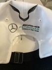 Mercedes Amg Petronas F1 Formula One Team Cap Lewis Hamilton White Driver Hat