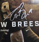 Drew Brees Signed Sports Illustrated 12 3 18 New Orleans Saints Purdue Beckett 