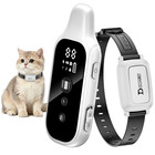 Waterproof Silicone Cat Collar 2in1 Remote   Auto Anti-meow Training For Cats