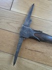 Antique Xl No 01 Mining Pick Axe Vintage Coal Mine Tool Rare Collectible 82 Cm