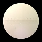 Microscope Calibration Slide Objective Micrometer Cross Reticle Scale  D 27mm