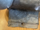 Set Of 2 Vintage  Galvanized Roof Ridge Ball End Cap Finial 3 1 2 Inch