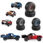 4pcs 135mm Wheels   Tires 17mm Hex For 1 7 1 8 Udr Mojave Atom Fs Df7 Db8 Rc Car