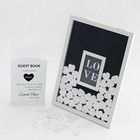 Personalized Wedding Guest Book Alternative     12x16 White Picture Frame With    