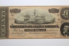 1864 Confederate States Of America Csa Richmond  20 Twenty Dollar Note  84750 