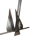 Metal Utility Aluminum Boat Fluke Anchor