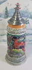 9 5  Gerz German Beer Stein Deer Bird Hog Fox Hunting Scene
