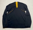 Adidas Track Jacket Women s Small  Black 1 4 Zip Formotion Center Logo Pullover