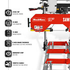Mechmaxx 18   Portable Sawmill 212cc 7hp Gasoline Engine 15  Board Width Sm-18