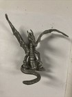 Vtg07 Large Rawcliffe Pewter Dragon 4 75  Rf1733  1992  Lot Of 4 Dragons    