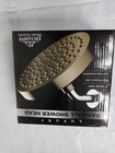 Luxury 6  Shower Head High Pressure Rain Bathroom Brushed Gold New