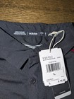 New Mens Adidas Ncaa North Carolina State Wolfpack Tech Polo Black Size Large