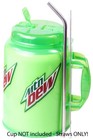 2 Jumbo 14  Stainless Steel Straws 100 Oz 2 Jumbo    3 8   Silver