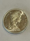 Canada 1966 50 Cents  50c  Silver Coin Queen Elizabeth Ii   Coat Of Arms