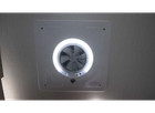 Maxxair 00-03851 Maxxfan Mini Plus Manual Rv Roof Vent W 12v Fan Led Light Black