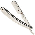 Parker Sr1 Shave Set - Stainless Straight Razor  Stand 100 Blades   Shave Brush