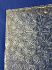 C 1920 Chicken Wire Glass Window Pane W  Pressed Florentine Privacy Side