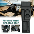 Center Console Container Storage Box Organizer Cup Holder For Tesla Model S   X