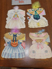 Vintage Hallmark Paper Doll Cards Little Women Complete Set 4 Original Booklet