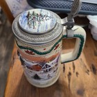 Anheuser-busch Ceramic Holiday Stein From 1996 Brand New In Box
