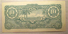 Malaya japan - 1942-44- 10 Dollar Note  Wwii-nice Au Condition- P m7  Tsg