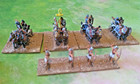 15mm Painted New Kingdom Egyptian Army Metal Figs  with Storage Case  Adlg  Dbmm