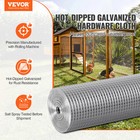 Vevor Hardware Cloth 1 2  36in X 100ft 19 Ga Wire Mesh Roll Chicken Wire Fencing